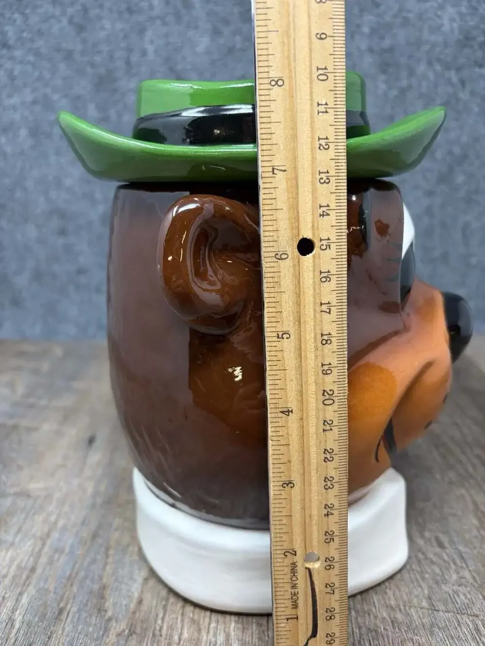 Rare Vintage Classic Yogi Bear Ceramic Cookie Jar Hanna-Barbera 1979 Vibrant EUC